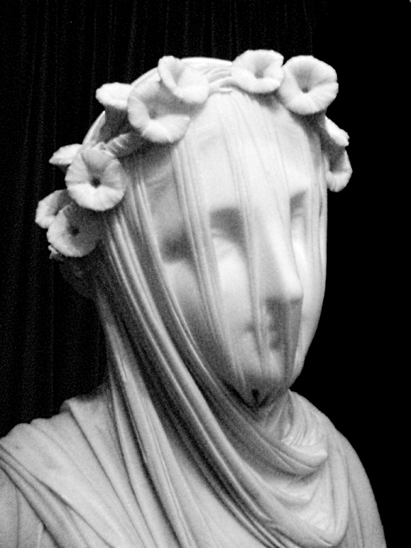 La velata vergine vestale by Raffaele Monti